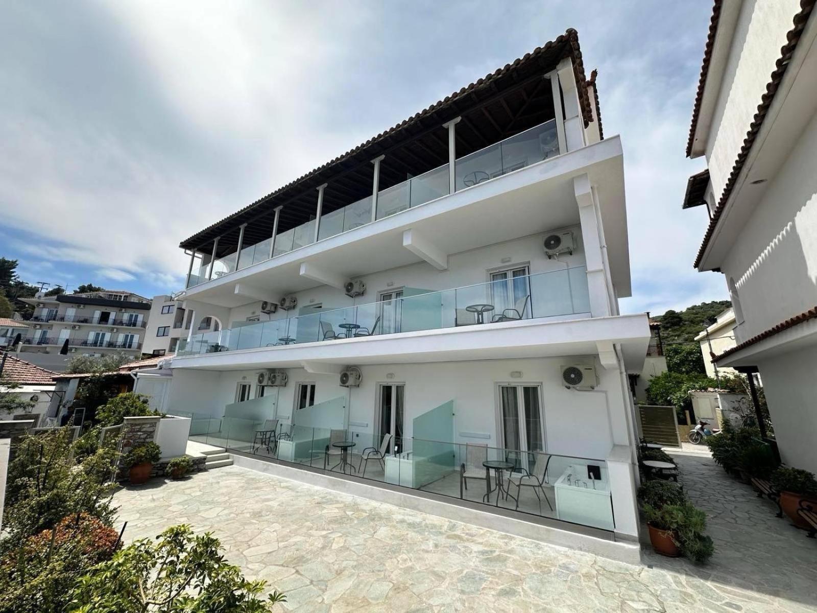 Roula'S House On The Beach Skiathos Town Bagian luar foto